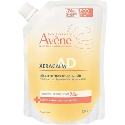 Avène XERACALM A.D Rückfettendes Reinigungsöl Nachfüllpack 400ml Avène XERACALM A.D Rückfettendes Reinigungsöl Nachfüllpack 400ml