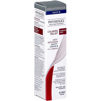 Physiogel Calming Relief Anti-Rötungen Nachtcreme 40ml Physiogel Calming Relief Anti-Rötungen Nachtcreme 40ml