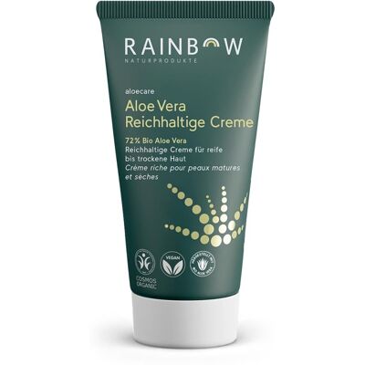 Rainbow Aloecare Aloe Vera Reichhaltige Creme 50ml Rainbow Aloecare Aloe Vera Reichhaltige Creme 50ml