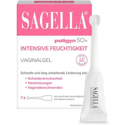 Sagella Poligyn 50+ Intensive Feuchtigkeit Gel 7stk Sagella Poligyn 50+ Intensive Feuchtigkeit Gel 7stk