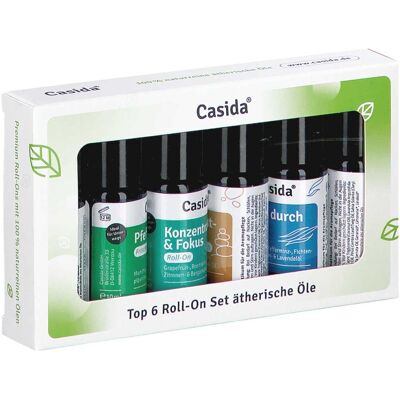 Casida Ätherische Öle Set - Lavendel, Pfefferminz & Eukalyptus Casida Ätherische Öle Set - Lavendel, Pfefferminz & Eukalyptus