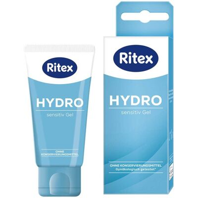 Ritex Hydro Sensitiv Gel - Gleitgel für sensible Haut - Made in Germany Ritex Hydro Sensitiv Gel - Gleitgel für sensible Haut - Made in Germany