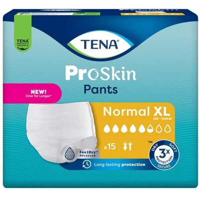 Tena Pants normal x-large Einweghose 15stk Tena Pants normal x-large Einweghose 15stk