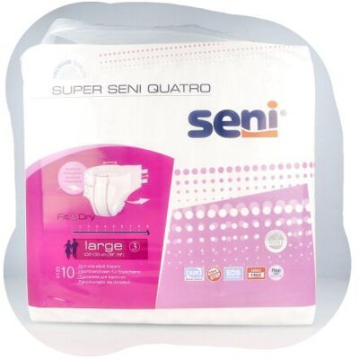Super Seni Quatro Größe 3 large Windelhosen 10stk Super Seni Quatro Größe 3 large Windelhosen 10stk