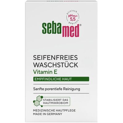 Sebamed seifenfreies Waschstück 100g Sebamed seifenfreies Waschstück 100g