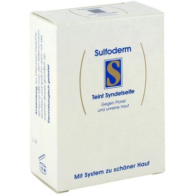 Ecos Vertriebs GmbH SULFODERM S Sulfoderm S Teint Syndet - Seife Ecos Vertriebs GmbH SULFODERM S Sulfoderm S Teint Syndet - Seife