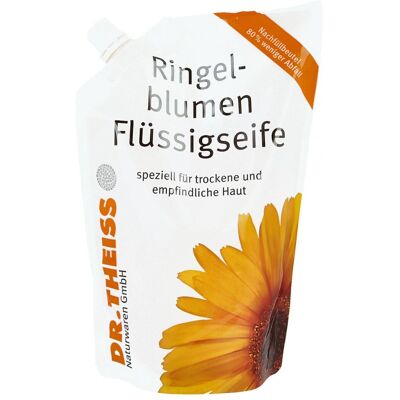 Dr. Theiss Ringelblumen Seife Nachfüllbeutel 500ml Dr. Theiss Ringelblumen Seife Nachfüllbeutel 500ml