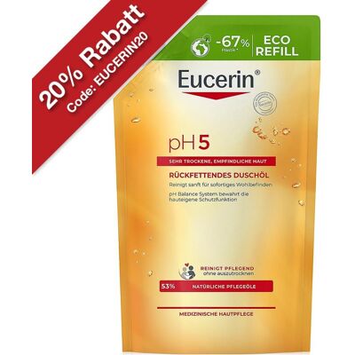Eucerin pH5 Duschöl Nachfüll - Für empfindliche Haut Eucerin pH5 Duschöl Nachfüll - Für empfindliche Haut