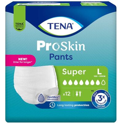 Tena Pants super L Einweghose 12stk Tena Pants super L Einweghose 12stk
