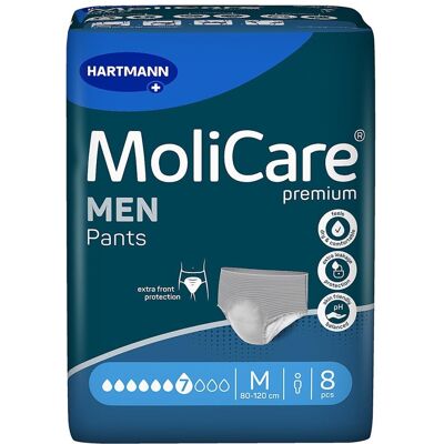 Molicare Premium Men Pants 7 Tropfen M 8stk Molicare Premium Men Pants 7 Tropfen M 8stk
