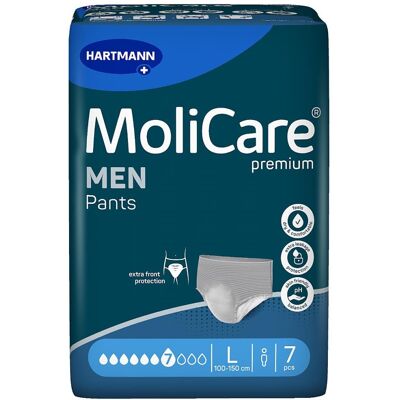 Molicare Premium Men Pants 7 Tropfen L 7stk Molicare Premium Men Pants 7 Tropfen L 7stk