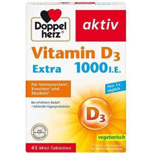 DOPPELHERZ - Vitamin D3 1000 I.E. EXTRA - Dietary supplement DOPPELHERZ - Vitamin D3 1000 I.E. EXTRA - Dietary supplement