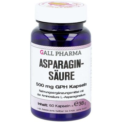 Asparaginsäure 500 mg Gph Kapseln 60stk Asparaginsäure 500 mg Gph Kapseln 60stk