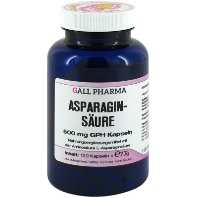 Asparaginsäure 500 mg Gph Kapseln 120stk Asparaginsäure 500 mg Gph Kapseln 120stk