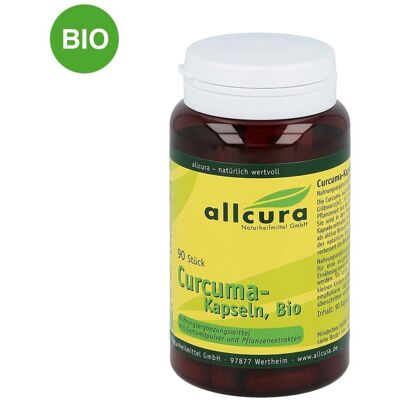 Allcura Bio-Turmerkapseln - Nahrungsergänzungsmittel Allcura Bio-Turmerkapseln - Nahrungsergänzungsmittel