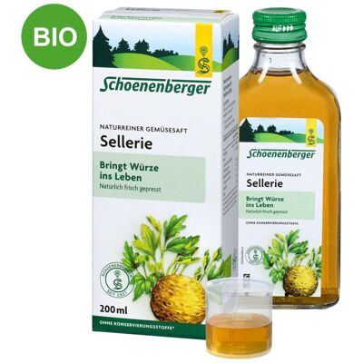 Schoenenberger Naturreiner Gemüsesaft Sellerie 200ml Schoenenberger Naturreiner Gemüsesaft Sellerie 200ml