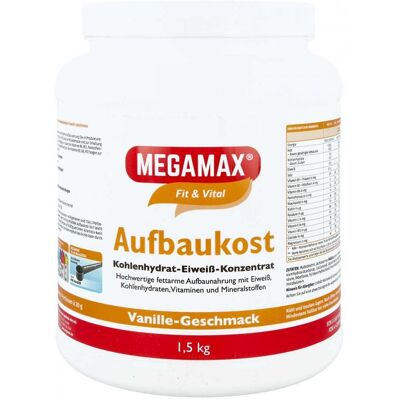Megamax B.V. Vanille Muskelaufbau Pulver Megamax B.V. Vanille Muskelaufbau Pulver