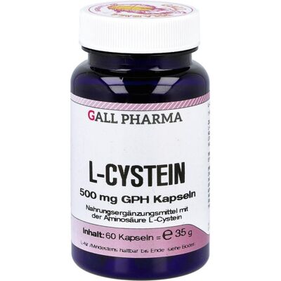 L-cystein 500 mg Kapseln 60stk L-cystein 500 mg Kapseln 60stk
