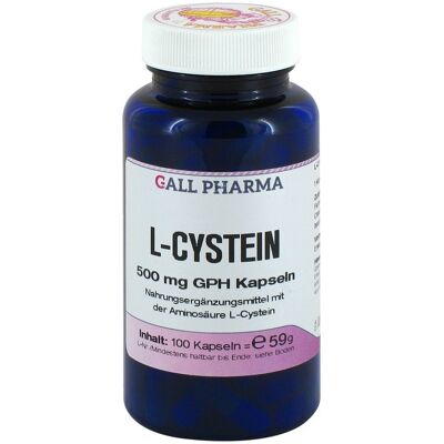 L-cystein 500 mg Kapseln 100stk L-cystein 500 mg Kapseln 100stk