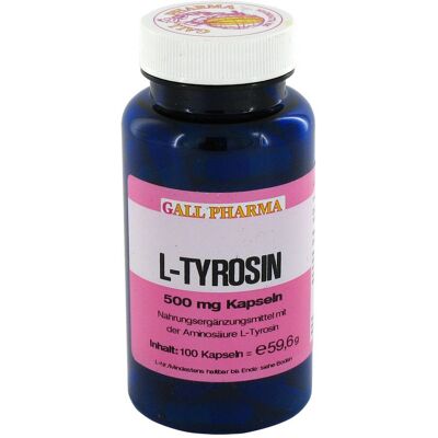 L-tyrosin 500 mg Kapseln 100stk L-tyrosin 500 mg Kapseln 100stk