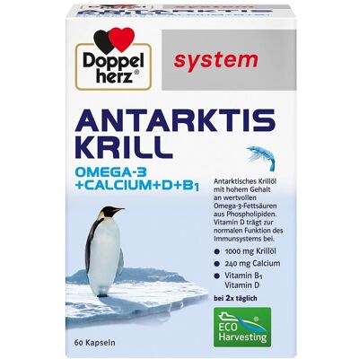 Doppelherz Antarktis Krill - Omega-3 Kapseln - 60 St Doppelherz Antarktis Krill - Omega-3 Kapseln - 60 St