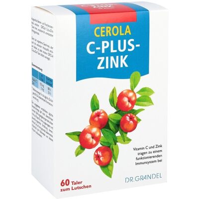 Dr. Grandel Vitamin C Zink Taler - Nahrungsergänzungsmittel Dr. Grandel Vitamin C Zink Taler - Nahrungsergänzungsmittel