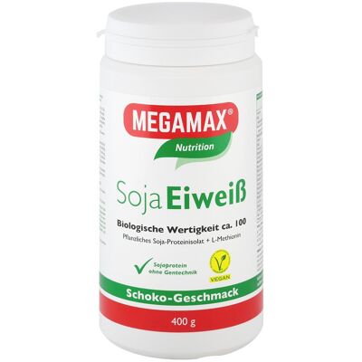 Megamax Megamax Soja Protein Pulver - Schokolade Megamax Megamax Soja Protein Pulver - Schokolade
