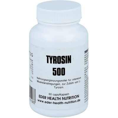 Tyrosin 500 Kapseln 60stk Tyrosin 500 Kapseln 60stk
