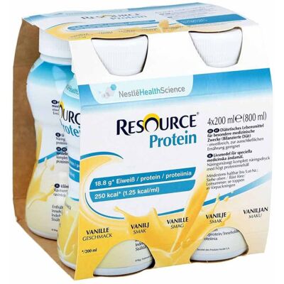 Resource Protein Drink Vanille 4X200ml Resource Protein Drink Vanille 4X200ml