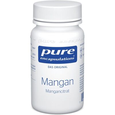 Pure Encapsulations Mangan - Mangancitrat Kapseln - Unterstützung des Energiestoffwechsels Pure Encapsulations Mangan - Mangancitrat Kapseln - Unterstützung des Energiestoffwechsels