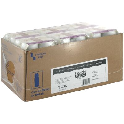 Fresubin Protein Energy Drink Cappucc.trinkfl. 6X4X200ml Fresubin Protein Energy Drink Cappucc.trinkfl. 6X4X200ml