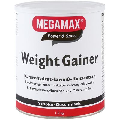 Megamax B.V. Weight Gainer Schoko Pulver 1500 g Megamax B.V. Weight Gainer Schoko Pulver 1500 g