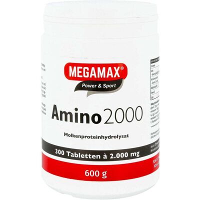 Megamax B.V. Amino 2000 Tabletten - Nahrungsergänzung Megamax B.V. Amino 2000 Tabletten - Nahrungsergänzung
