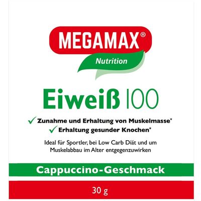 EIWEISS 100 Megamax Cappuccino Protein Pulver - Protein Powder EIWEISS 100 Megamax Cappuccino Protein Pulver - Protein Powder