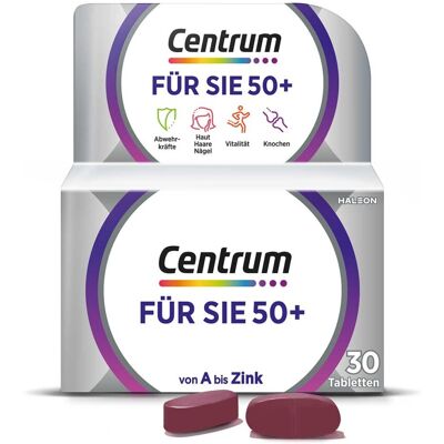 GlaxoSmithKline Centrum für Frauen 50+ Tabletten GlaxoSmithKline Centrum für Frauen 50+ Tabletten