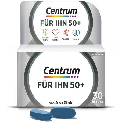 GSK Centrum Männer 50+ Vitamine & Mineralien - Nahrungsergänzung GSK Centrum Männer 50+ Vitamine & Mineralien - Nahrungsergänzung