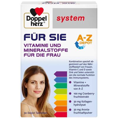 Queisser Pharma Doppelherz für Sie Systemtabletten - Nahrungsergänzung Queisser Pharma Doppelherz für Sie Systemtabletten - Nahrungsergänzung
