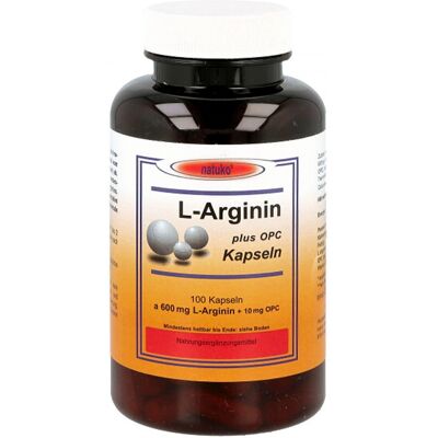 L-arginin+opc 600 mg Kapseln 100stk L-arginin+opc 600 mg Kapseln 100stk
