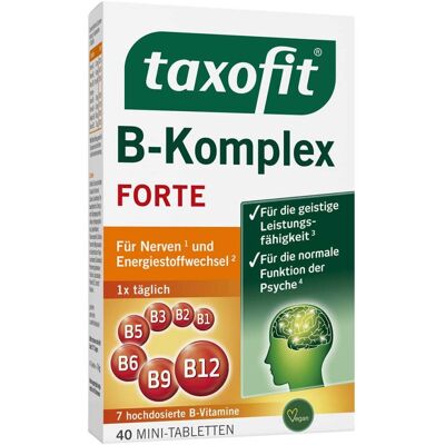 Taxofit B-Komplex Tabletten 40stk Taxofit B-Komplex Tabletten 40stk