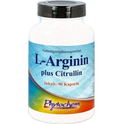 L-arginin plus Citrullin hochdosiert Kapseln 90stk L-arginin plus Citrullin hochdosiert Kapseln 90stk