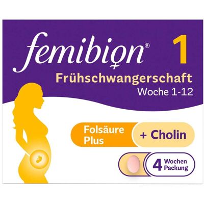 FEMIBION 1 Frühschwangerschaft Tabletten - Nahrungsergänzung FEMIBION 1 Frühschwangerschaft Tabletten - Nahrungsergänzung