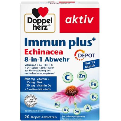 Doppelherz Immun plus Echinacea Depot Tabletten 20stk Doppelherz Immun plus Echinacea Depot Tabletten 20stk