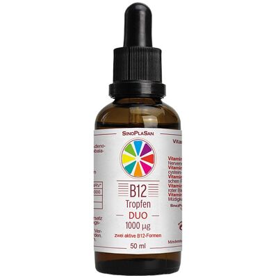 SinoPlaSan B12 DUO 1000 μg Tropfen - Vitamine SinoPlaSan B12 DUO 1000 μg Tropfen - Vitamine