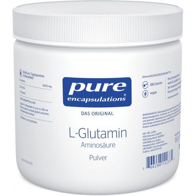 Pure Encapsulations L-Glutamin Pulver - Nahrungsergänzung Pure Encapsulations L-Glutamin Pulver - Nahrungsergänzung