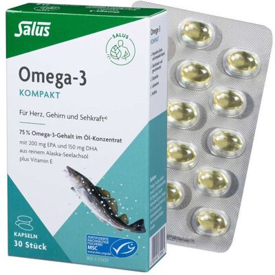 Salus - Omega-3 Kompakt Kapseln - Dietary supplement Salus - Omega-3 Kompakt Kapseln - Dietary supplement