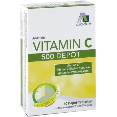 Avitale Vitamin C 500 mg Depot Tabletten 60stk Avitale Vitamin C 500 mg Depot Tabletten 60stk