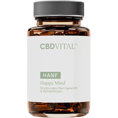 Hanf Happy Mind CBD VITAL 60stk Hanf Happy Mind CBD VITAL 60stk