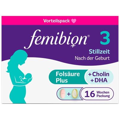Femibion 3 Stillzeit Kombipackung 2X112stk Femibion 3 Stillzeit Kombipackung 2X112stk