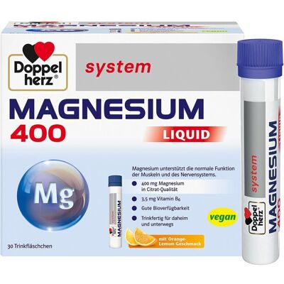 Doppelherz Doppelherz Magnesium 400 Liquid - Nahrungsergänzung Doppelherz Doppelherz Magnesium 400 Liquid - Nahrungsergänzung
