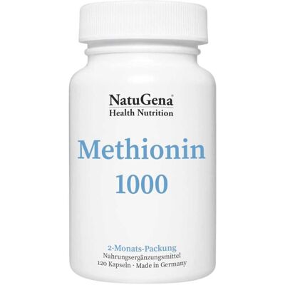 Methionin 1000 Kapseln 120stk Methionin 1000 Kapseln 120stk
